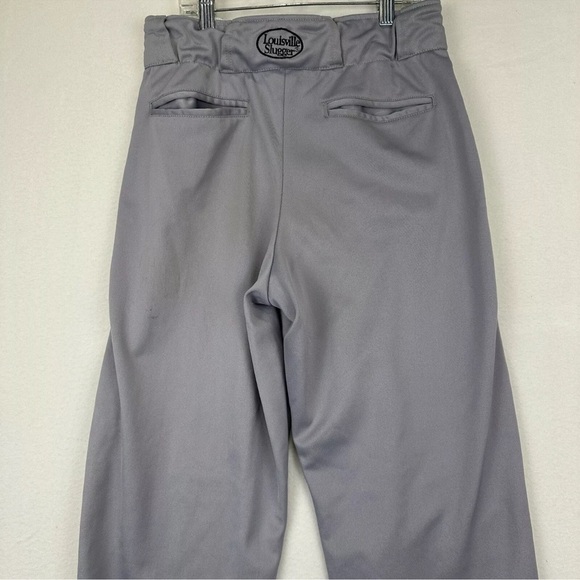 Louisville Slugger Mens Adult Small Gray Baseball Pants 28-32” Waist READ - Picture 9 of 13